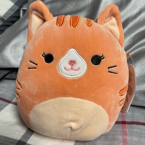Squishmallow, 7.5” Gigi orange cat NWT